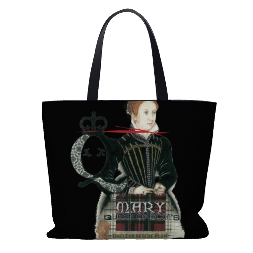 Mary Queen of Scots Oversize Tote Bag by Dead Queens